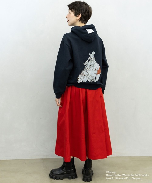 MARECHAL TERRE(マルシャルテル)の「くまのプーさん / フーディー / MARECHAL TERRE(パーカー・レディース・グレー/ネイビー/グレイッシュベージュ/チャコールグレー・MEDIUM)」の12枚目の写真