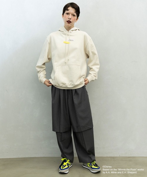 MARECHAL TERRE(マルシャルテル)の「くまのプーさん / フーディー / MARECHAL TERRE(パーカー・レディース・グレー/ネイビー/グレイッシュベージュ/チャコールグレー・MEDIUM)」の20枚目の写真