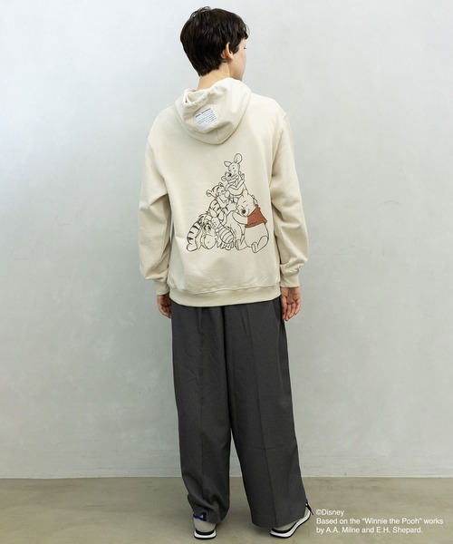 MARECHAL TERRE(マルシャルテル)の「くまのプーさん / フーディー / MARECHAL TERRE(パーカー・レディース・グレー/ネイビー/グレイッシュベージュ/チャコールグレー・MEDIUM)」の22枚目の写真