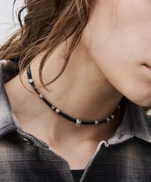 AFF AIVER（エイエフエフアイバー）の「AFF AIVER　レザーコードネックレス　MADE IN JAPAN（ネックレス）」