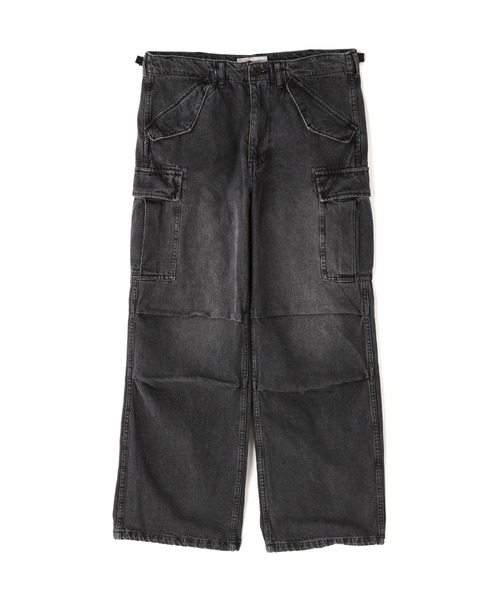 AVIREX(アヴィレックス)の「《WEB&DEPOT限定》M-65 FATIGUE DENIM PANTS / M-65 ファティーグ デニム パンツ / AVIREX / アヴィレックス(デニムパンツ・メンズ・インディゴブルー/ブラック・X-SMALL/MEDIUM/SMALL/XX-LARGE/X-LARGE/LARGE)」の7枚目の写真