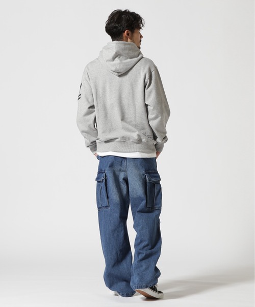 AVIREX(アヴィレックス)の「《WEB&DEPOT限定》M-65 FATIGUE DENIM PANTS / M-65 ファティーグ デニム パンツ / AVIREX / アヴィレックス(デニムパンツ・メンズ・インディゴブルー/ブラック・X-SMALL/MEDIUM/SMALL/XX-LARGE/X-LARGE/LARGE)」の12枚目の写真