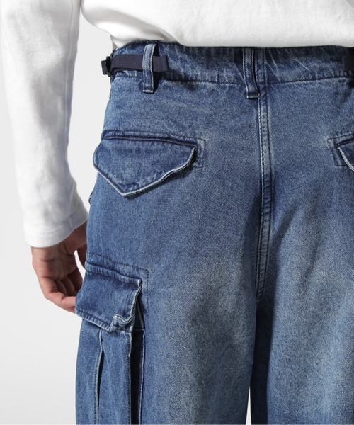 AVIREX(アヴィレックス)の「《WEB&DEPOT限定》M-65 FATIGUE DENIM PANTS / M-65 ファティーグ デニム パンツ / AVIREX / アヴィレックス(デニムパンツ・メンズ・インディゴブルー/ブラック・X-SMALL/MEDIUM/SMALL/XX-LARGE/X-LARGE/LARGE)」の22枚目の写真