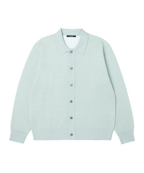 ADHOC(アドホック)の「男性ルーズフィットボタンカラーカーディガン (カーキ) (HA3GD01-65)(カーディガン/ボレロ・メンズ・その他・95)」の1枚目の写真