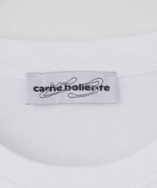 Carne Bollente(カルネボレンテ)の「Carne Bollente / カルネボレンテ Searching Romance?(Tシャツ/カットソー・レディース・ホワイト・SMALL)」の8枚目の写真
