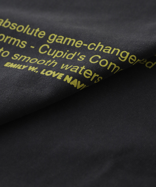Carne Bollente(カルネボレンテ)の「Carne Bollente / カルネボレンテ Searching Romance?(Tシャツ/カットソー・レディース・ホワイト・SMALL)」の6枚目の写真