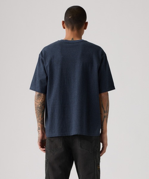 Levi's（リーバイス）の「Levi's/リーバイス WORKWEAR ポケットTシャツ（Tシャツ/カットソー・メンズ・ネイビー・L/S）」の7枚目の写真