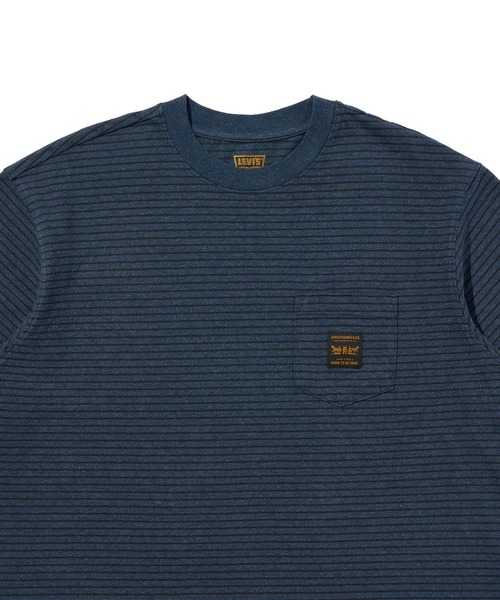 Levi's（リーバイス）の「Levi's/リーバイス WORKWEAR ポケットTシャツ（Tシャツ/カットソー・メンズ・ネイビー・L/S）」の10枚目の写真