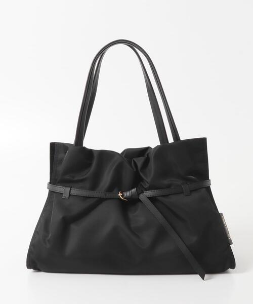 URBAN RESEARCH ROSSO WOMEN(アーバンリサーチ ロッソ)の「VIOLAd’ORO ナイロンドロストトートL(トートバッグ・レディース・ベージュ/ブラック・LARGE)」の3枚目の写真