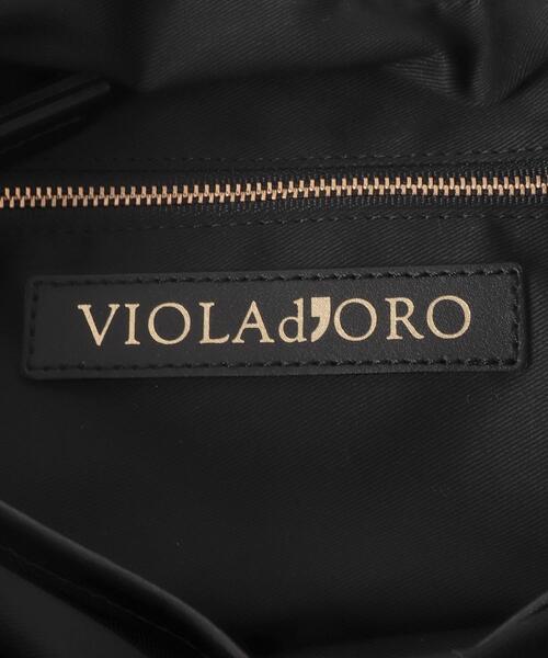 URBAN RESEARCH ROSSO WOMEN(アーバンリサーチ ロッソ)の「VIOLAd’ORO ナイロンドロストトートL(トートバッグ・レディース・ベージュ/ブラック・LARGE)」の7枚目の写真