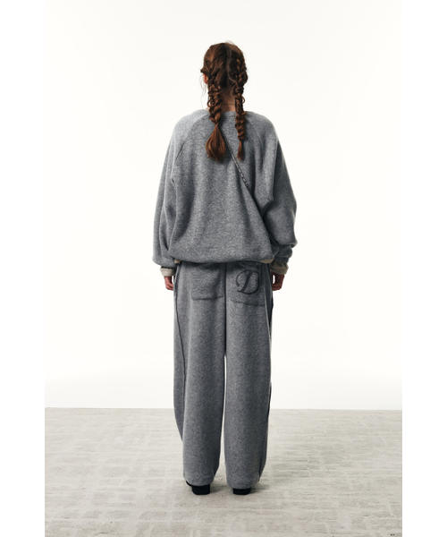 DEINET(ダイニット)の「SMOOTH D LOGO KNIT PANTS IN GREY(その他パンツ・レディース・その他・FREE)」の1枚目の写真