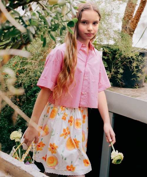 MARNI(マルニ)の「MARNI(マルニ)Kids & Junior フラワーフレアスカート(スカート・キッズ・ホワイト・4Y)」の2枚目の写真
