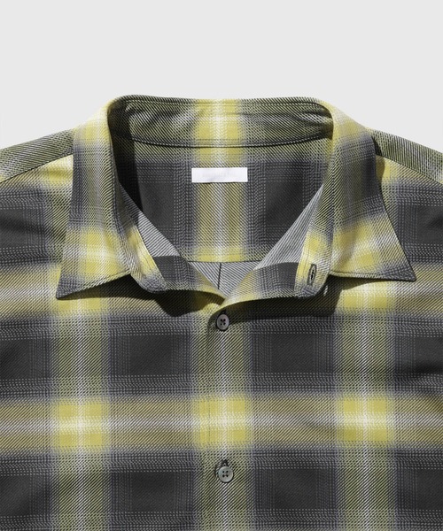 KANEMASA PHIL.(カネマサフィル)の「《別注》【KANEMASA PHIL. / カネマサ フィル】28G Ombre Check Modest Shirt(シャツ/ブラウス・メンズ・ブルー系その他4/ブラック・M/L)」の15枚目の写真
