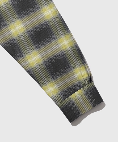 KANEMASA PHIL.(カネマサフィル)の「《別注》【KANEMASA PHIL. / カネマサ フィル】28G Ombre Check Modest Shirt(シャツ/ブラウス・メンズ・ブルー系その他4/ブラック・M/L)」の16枚目の写真