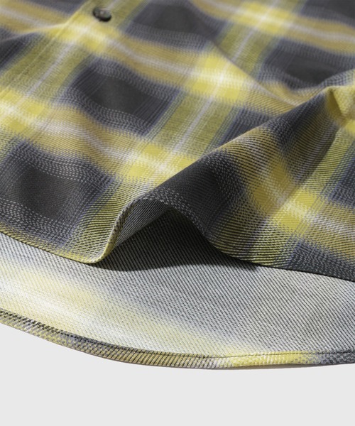 KANEMASA PHIL.(カネマサフィル)の「《別注》【KANEMASA PHIL. / カネマサ フィル】28G Ombre Check Modest Shirt(シャツ/ブラウス・メンズ・ブルー系その他4/ブラック・M/L)」の20枚目の写真