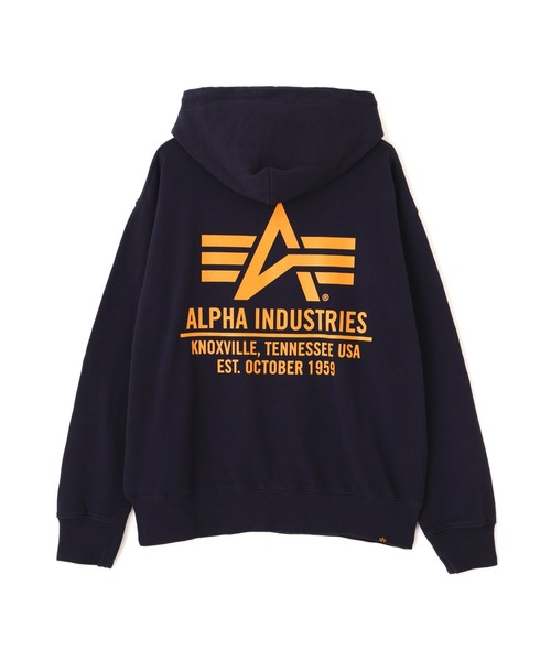 Alpha Industries（アルファインダストリーズ）の「【日本限定】Alpha Industries/アルファ インダストリーズ/ALPHA RED RIBBON ZIP HOODIE/レッドリボン ジップフーディ（パーカー・メンズ・ブラック/ネイビー/グレー/オリーブ/オートミール・S/M/L/2XL/XL）」の21枚目の写真