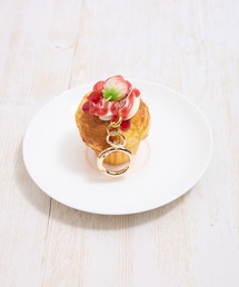 gargle（ガーグル）の「gargle ガーグル：ストロベリースイーツ　マフィン　デニッシュ　ケーキ　バックチャーム（チャーム）」