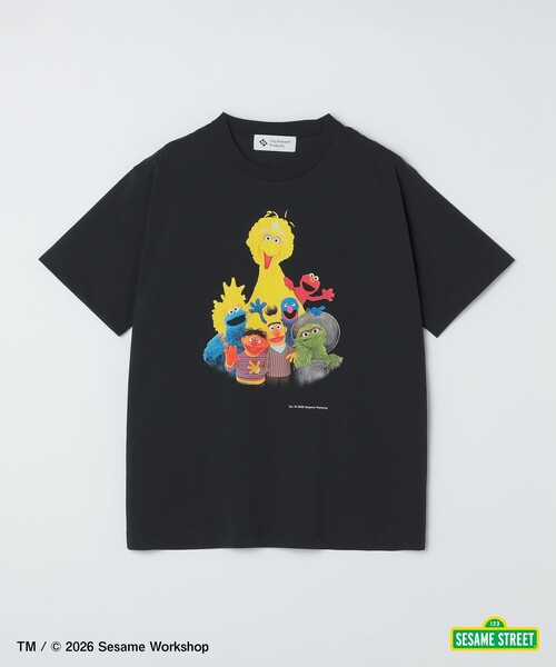 SESAME STREET(セサミストリート)の「【City Ambient Products別注】: SESAME STREET Tシャツ(Tシャツ/カットソー・メンズ・ダークグレー/チャコールグレー/ブラック・MEDIUM/LARGE/X-LARGE)」の1枚目の写真
