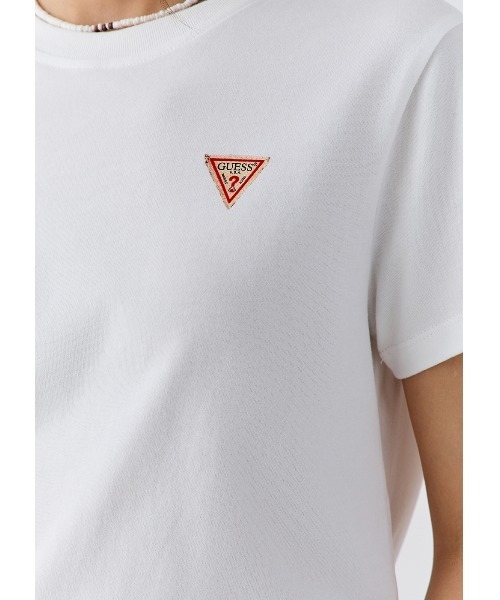 Guess(ゲス)の「UNISEX S/Slv Tee Shirt Tシャツ 半袖(Tシャツ/カットソー・メンズ・アイボリー/ブラック/ライトグレー・X-SMALL/SMALL/MEDIUM)」の11枚目の写真