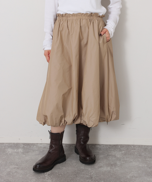 JOURNAL STANDARD LUXE(ジャーナルスタンダード ラックス)の「T's TAFFETA BALLOON SK(スカート・レディース・ベージュ/ブラック・FREE)」の19枚目の写真