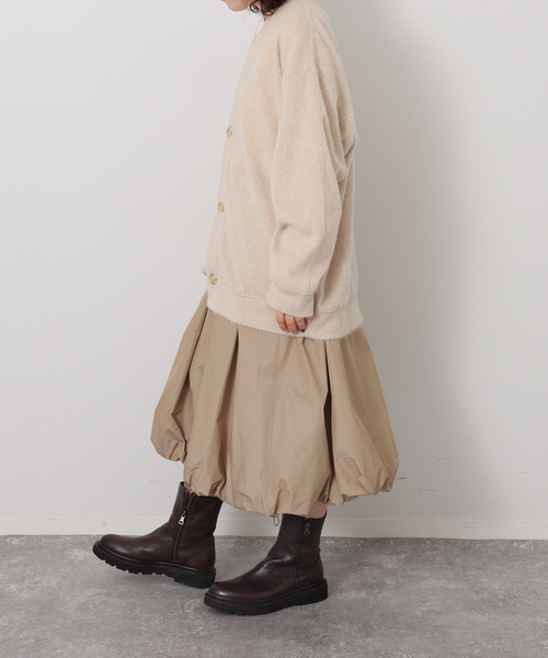 JOURNAL STANDARD LUXE(ジャーナルスタンダード ラックス)の「T's TAFFETA BALLOON SK(スカート・レディース・ベージュ/ブラック・FREE)」の21枚目の写真