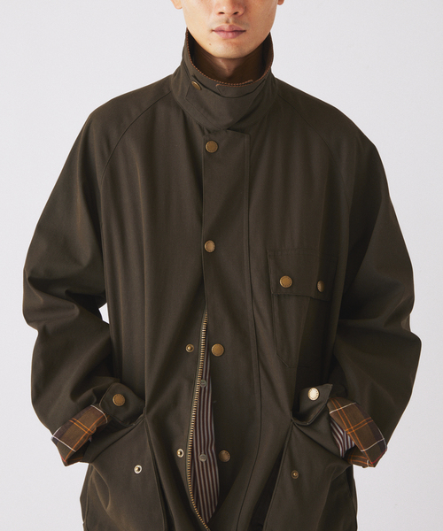 Barbour(バブアー)の「Barbour / バブアー 別注 ソルウェイジッパー(その他アウター・メンズ・ブラック/アイボリー/カーキ・LARGE/MEDIUM)」の5枚目の写真