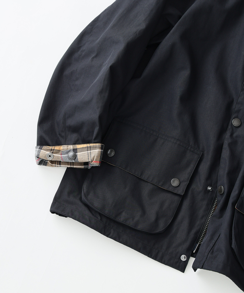 Barbour(バブアー)の「Barbour / バブアー 別注 ソルウェイジッパー(その他アウター・メンズ・ブラック/アイボリー/カーキ・LARGE/MEDIUM)」の8枚目の写真