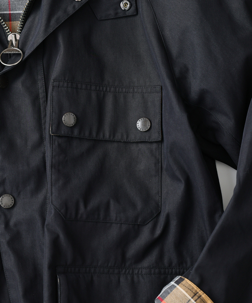 Barbour(バブアー)の「Barbour / バブアー 別注 ソルウェイジッパー(その他アウター・メンズ・ブラック/アイボリー/カーキ・LARGE/MEDIUM)」の9枚目の写真