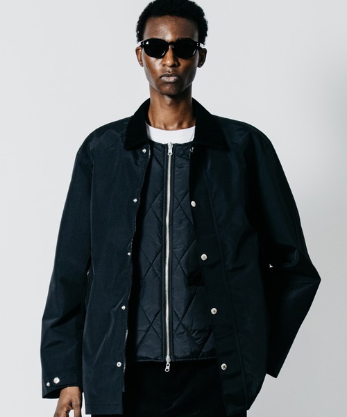 CRIMIE(クライミー)の「3-LAYER HUNTING COAT WITH QUILTED VEST(ナイロンジャケット・メンズ・ブラック・XXL/XL/L/M/S)」の2枚目の写真