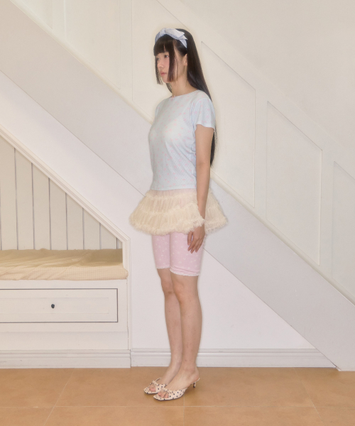 SHAKIRI（シャキリ）の「キリスカルアイレットトップ（ミント）（Tシャツ/カットソー・レディース・その他・FREE）」の5枚目の写真