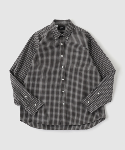 IKE BEHAR(アイクベーハー)の「■IKE BEHAR / アイクベーハー American Sea Island Cotton OX(シャツ/ブラウス・メンズ・ダークブルー/ホワイト・MEDIUM/LARGE)」の2枚目の写真