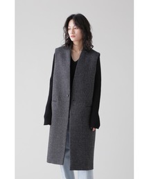YLEVE / SHETLAND WOOL TWEED N/S JK