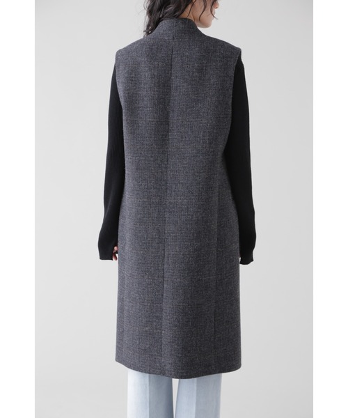 YLEVE(イレーヴ)の「YLEVE / SHETLAND WOOL TWEED N/S JK(ブルゾン・レディース・グレー/グレー系その他・1/2)」の11枚目の写真