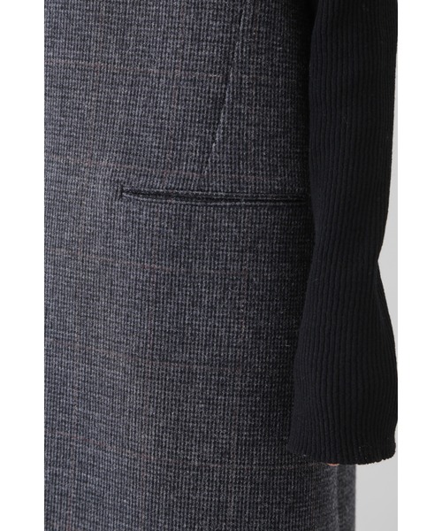 YLEVE(イレーヴ)の「YLEVE / SHETLAND WOOL TWEED N/S JK(ブルゾン・レディース・グレー/グレー系その他・1/2)」の4枚目の写真