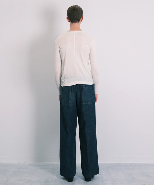 TANAKA（タナカ）の「【TANAKA】THE WIDE JEAN TROUSERS（その他パンツ・メンズ・インディゴブルー・32/30/28）」の4枚目の写真