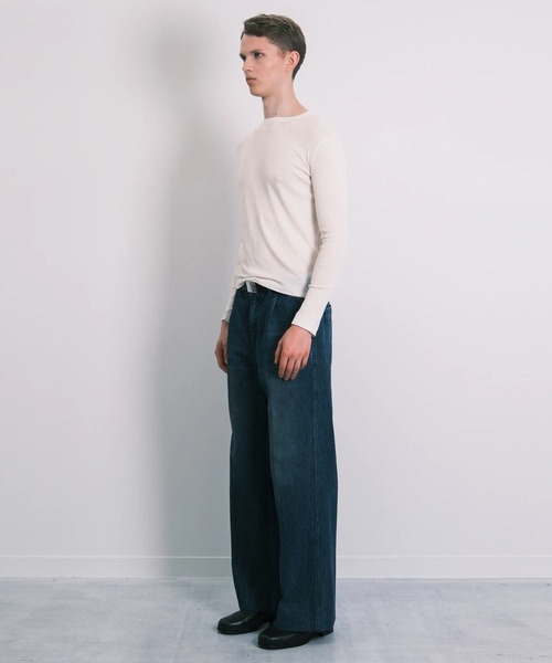 TANAKA（タナカ）の「【TANAKA】THE WIDE JEAN TROUSERS（その他パンツ・メンズ・インディゴブルー・32/30/28）」の3枚目の写真