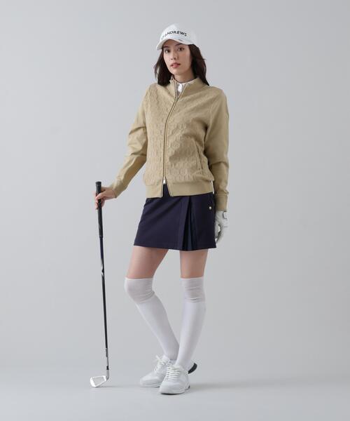 St ANDREWS(セントアンドリュース)の「【St ANDREWS】14GSTケーブルジャガードニットブルゾン (WOMENS)(ブルゾン・レディース・ネイビー/ホワイト/ベージュ・M/L/S)」の18枚目の写真