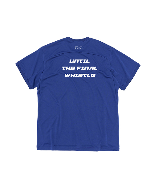 NINETYMINUTES（ナインティーミニッツ）の「[AIR STREAM] ファイナル WHISTLES 半袖Tシャツ (ブルー)（Tシャツ/カットソー・メンズ・その他・MEDIUM/LARGE/XXX-LARGE/2XL）」の3枚目の写真