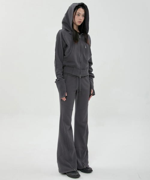 FLAREUP(フレアアップ)の「ナナ フレアスウェットパンツ (FL-273_Charcoal)(その他パンツ・レディース・チャコール・1/02)」の6枚目の写真