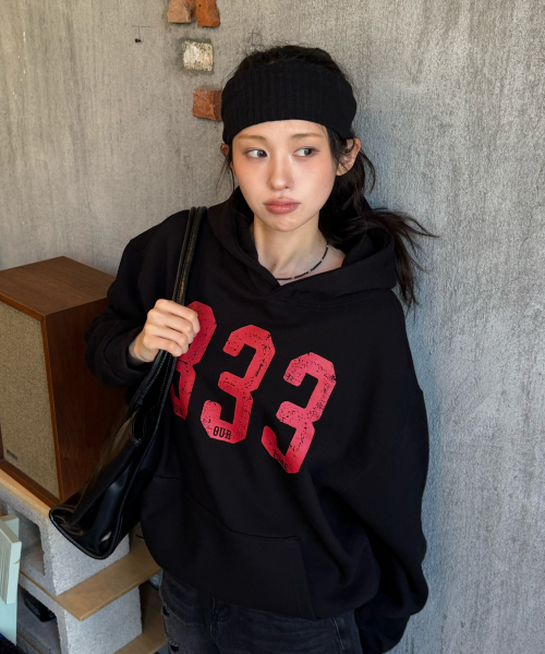 AMOU(アモウ)の「333 フーディー ブラック(パーカー・メンズ・その他・1/2)」の11枚目の写真