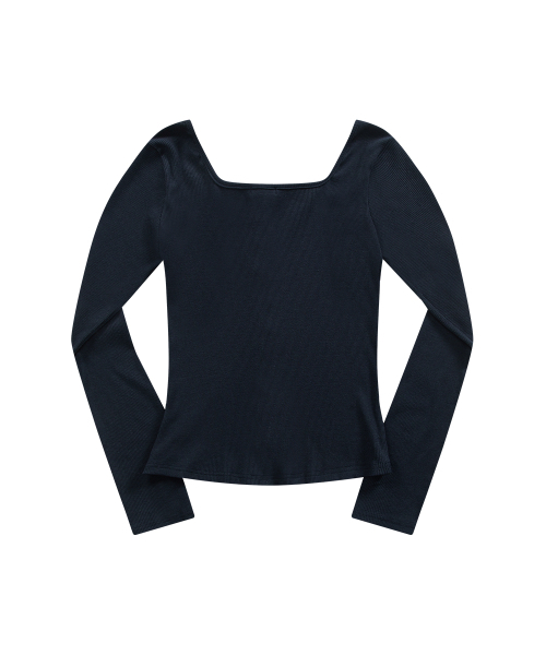 ASON(アズオン)の「MUTE BUTTON CARDIGAN / NAVY(カーディガン/ボレロ・レディース・その他・FREE)」の3枚目の写真