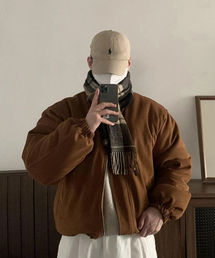 YEI Suede Padding Jacket (camel)
