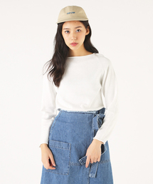 MOUSSY | Boatneck Knit Tops(ニット/セーター)