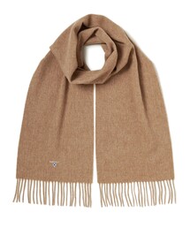 maaaaa専用　Barbour ベージュ ウール マフラー フリンジ付き Barbour｜バブアーのマフラー通販 - ZOZOTOWN