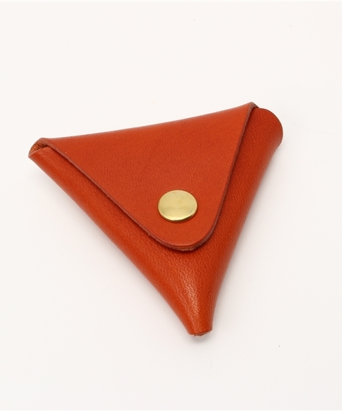 DURAM FACTORY（ドゥラムファクトリー）の「DURAM ドゥラム レザー トライアングルコインケース 小銭入れ コンパクト ミニ財布 15016（コインケース・メンズ・ブラウン/ダークブラウン/グリーン/レッド/ライトブラウン/ブラック・FREE）」の7枚目の写真