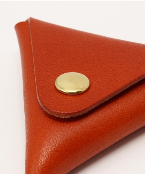 DURAM FACTORY（ドゥラムファクトリー）の「DURAM ドゥラム レザー トライアングルコインケース 小銭入れ コンパクト ミニ財布 15016（コインケース・メンズ・ブラウン/ダークブラウン/グリーン/レッド/ライトブラウン/ブラック・FREE）」の8枚目の写真