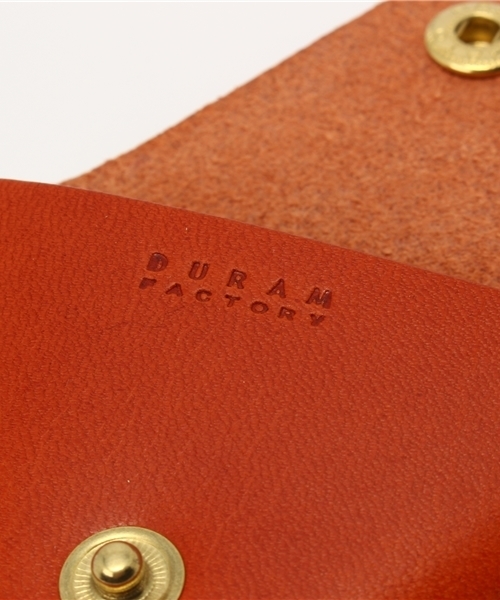 DURAM FACTORY（ドゥラムファクトリー）の「DURAM ドゥラム レザー トライアングルコインケース 小銭入れ コンパクト ミニ財布 15016（コインケース・メンズ・ブラウン/ダークブラウン/グリーン/レッド/ライトブラウン/ブラック・FREE）」の10枚目の写真