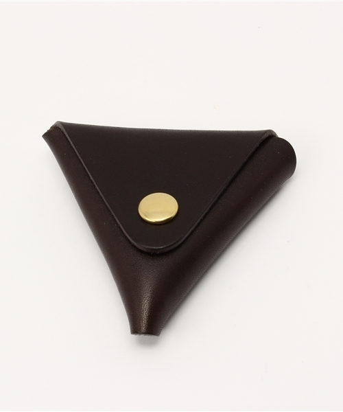 DURAM FACTORY（ドゥラムファクトリー）の「DURAM ドゥラム レザー トライアングルコインケース 小銭入れ コンパクト ミニ財布 15016（コインケース・メンズ・ブラウン/ダークブラウン/グリーン/レッド/ライトブラウン/ブラック・FREE）」の11枚目の写真
