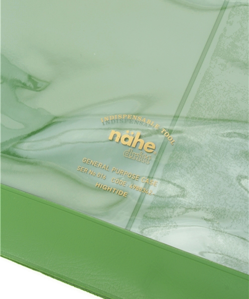 Nahe(ネーエ)の「nahe ネーエ ジェネラルパーパスケース A4(ポーチ・レディース・アイボリー/ワイン/ミント/イエロー/ブルー/グレー/グリーン/レッド/ホワイト/ブラック/ピンク/クリア/ブラウン系その他/グレー系その他・FREE)」の22枚目の写真