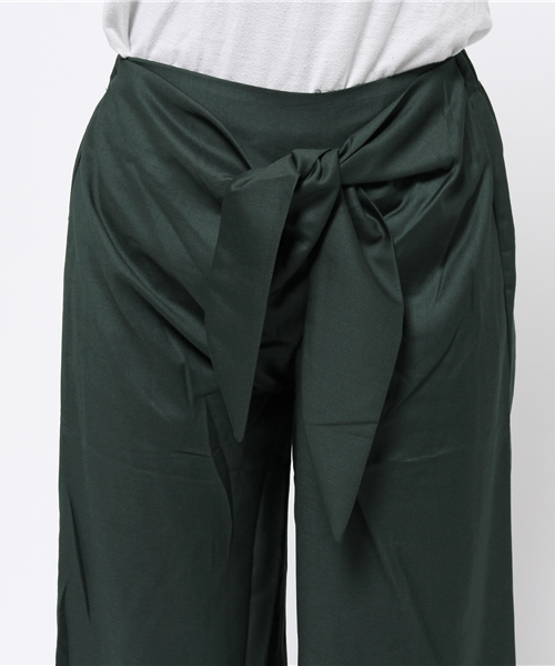 titivate（ティティベイト）の「ｳｴｽﾄﾘﾎﾞﾝﾜｲﾄﾞﾊﾟﾝﾂ（その他パンツ・レディース・グリーン/カーキ/グレー/ブラック・L/M/S）」の8枚目の写真